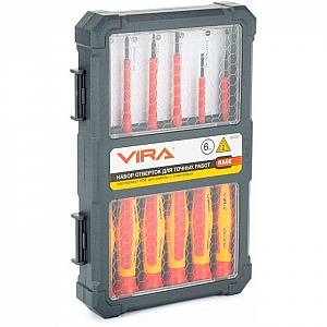 Набор отверток для точных работ Vira Rage VDE 6 предметов. Изображение - 1