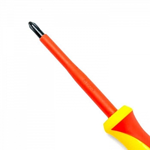 Отвертка диэлектрическая Vira Rage 397020 VDE PH2*100 мм. Изображение - 1