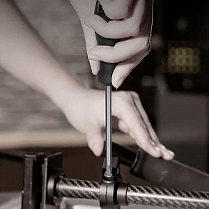 Отвертка двухсторонняя Deli HT1055 Home Series Black SL5+PH1. Изображение - 2