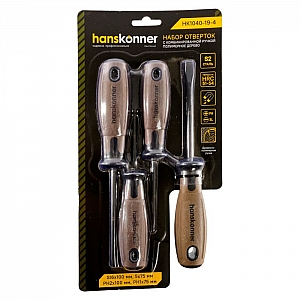 Набор отверток Hanskonner HK1040-19-4 4 шт