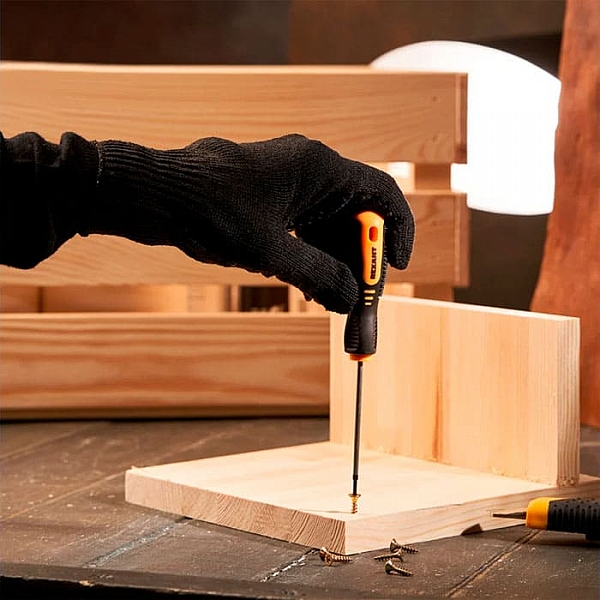 Отвертка крестовая Rexant PH00*75 мм двухкомпонентная рукоятка