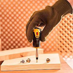 Отвертка шлицевая Rexant SL6*40 мм двухкомпонентная рукоятка. Изображение - 2