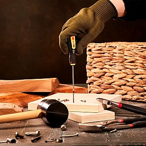 Отвертка шлицевая Rexant SL3*75 мм двухкомпонентная рукоятка. Изображение - 3