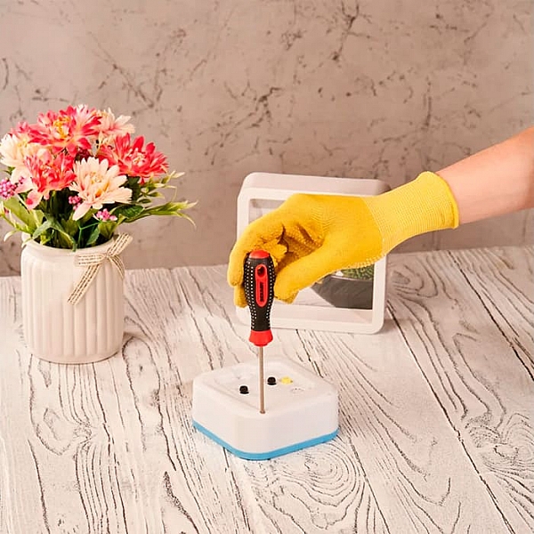 Отвертка шлицевая Rexant SL3*75 мм трехкомпонентная рукоятка