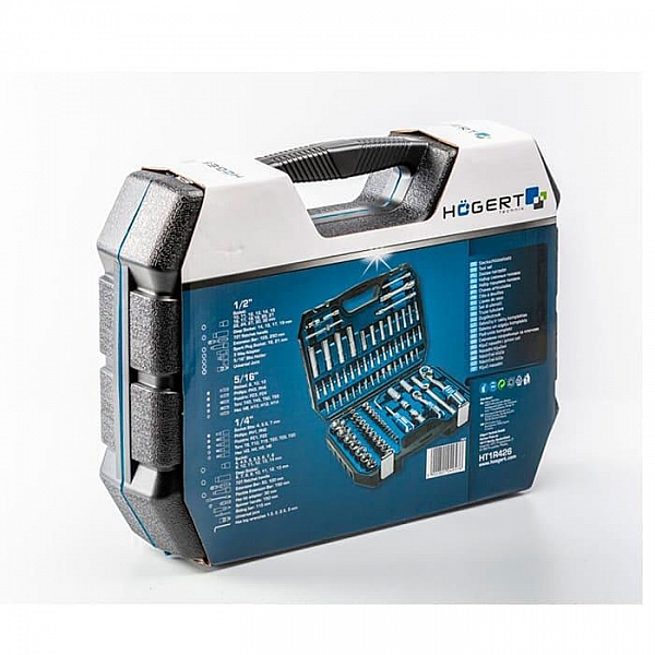 Набор инструментов Högert HT1R426 двухцветный чемодан 95 предметов