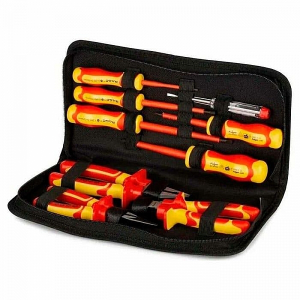 Набор диэлектрического инструмента Vira Rage 397049 VDE 9 предметов