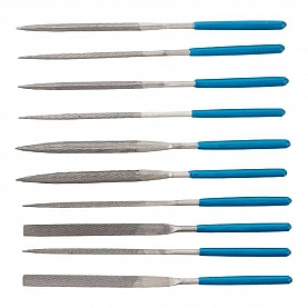 Набор надфилей SmartBuy SBT-TFS-10p2 d4*160 мм 10 предметов ПВХ ручка