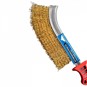 Щетка металлическая VertexTools  с пластиковой ручкой. Изображение - 1