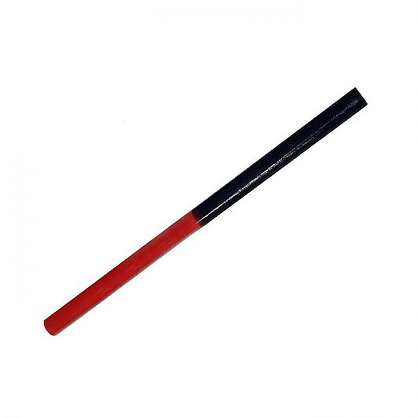 Карандаш столярный 180 мм синий-красный