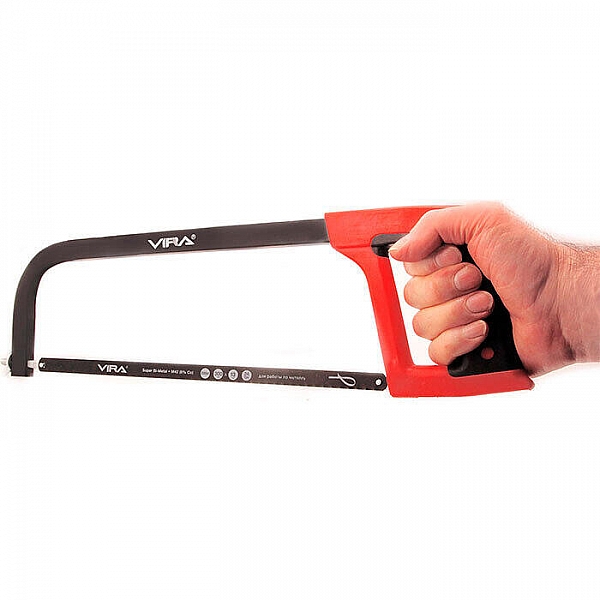 Ножовка по металлу Vira 801010 прорезиненная рукоятка 300 мм