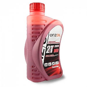 Масло моторное Onzoil Profi 2T Red для двухтактных двигателей 0.9 л