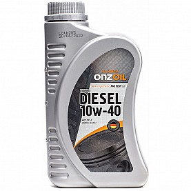 Масло моторное Onzoil Sae 10W-40 Turbo Diesel Lux CF-4 полусинтетическое 0.9 л