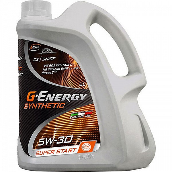 Масло G-Energy Synthetic Super Start 5W-30 5 л