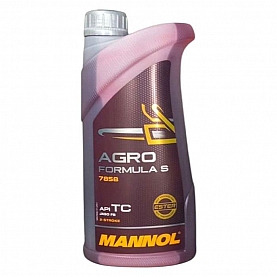 Масло моторное двухтактное синтетическое Mannol 7858 Agro Formula S API TC 1 л