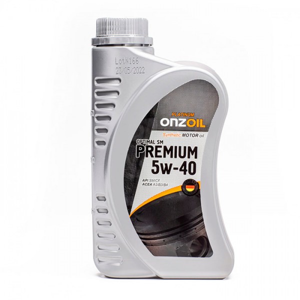 Масло моторное синтетическое Onzoil SAE 5W-40 Optimal SM ОКРБ 23.20.18.500 4.5 л