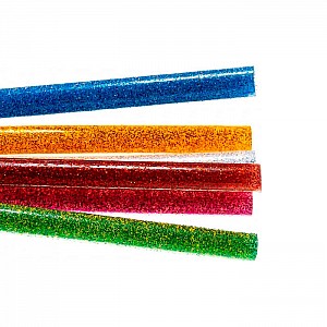 Стержни клеевые Engy цветные с блестками 7*100 мм 6 шт. Изображение - 2