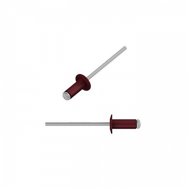 Заклепка вытяжная 4.8*12 мм Starfix SMZ1-99229-25 RAL 3005 25 шт