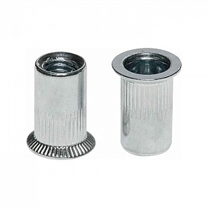 Заклепка резьбовая М10 Starfix SMZ1-61108-10 потай бортик белый цинк 10 шт