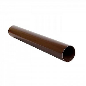 Труба водосточная Murol 12806 80 мм 3 м коричневый