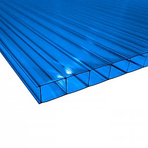 Сотовый поликарбонат Sotalux 6000*2100*4 мм синий