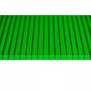 Сотовый поликарбонат Sotalux 6000*2100*4 мм зеленый. Изображение - 1