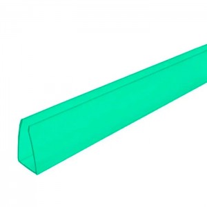Профиль торцевой Sotalux 2100*4 мм зеленый