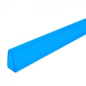 Профиль торцевой Sotalux 2100*4 мм синий