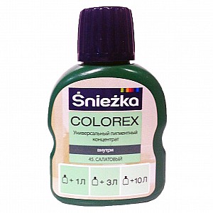 Пигментный концентрат универсальный Sniezka Colorex 45 салатовый 100 мл