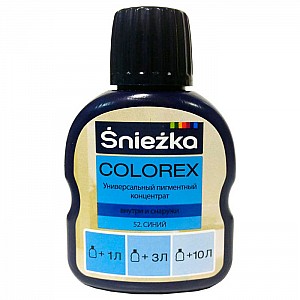 Пигментный концентрат универсальный Sniezka Colorex 52 синий 100 мл