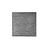 Плитка тротуарная Песчаник Черепашка 300*300*30 мм черная