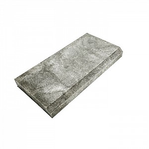 Бордюр тротуарный полимерпесчаный 490*50*245 мм серый