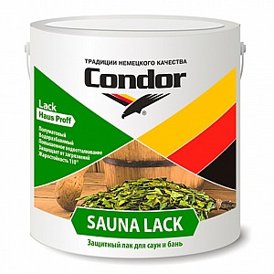 Лак Condor Sauna Lack 0.7 кг полуматовый
