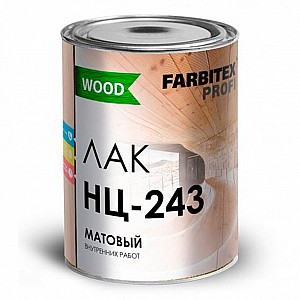 Лак Farbitex Profi Wood НЦ-243 1.7 кг матовый