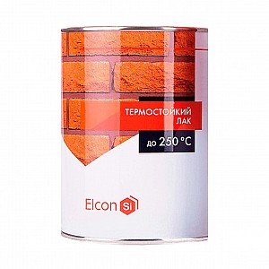Лак Elcon термостойкий 1 л полуглянцевый