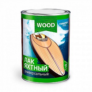 Лак Farbitex Profi Wood уралкидный яхтный универсальный высокоглянцевый 0.9 л