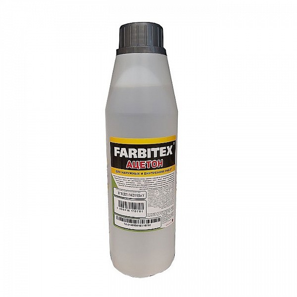 Ацетон Farbitex 0.5 л