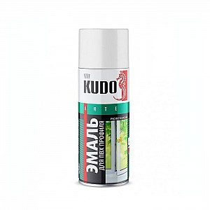 Эмаль Kudo KU-6101 для ПВХ профиля белая 520 мл