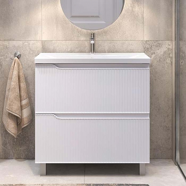 Тумба Vigo Neo 800-0-2 + умывальник Vigo Neo 80