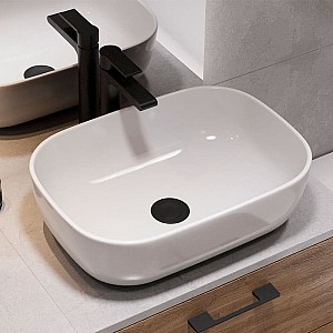 Столешница для ванной Cersanit Stone Balance 64185 серый матовый. Изображение - 2