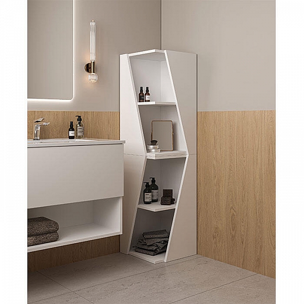 Шкаф навесной ЗОВ Кито CK40LWMWMR белый 40-R