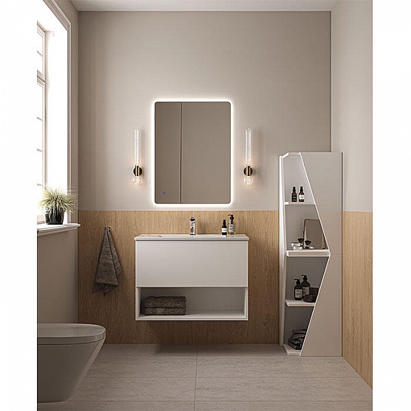 Шкаф навесной ЗОВ Кито CK40LWMWMR белый 40-R