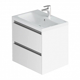 Тумба с умывальником AM.PM Pulse M91-FHX0602-WCC0602WG подвесная