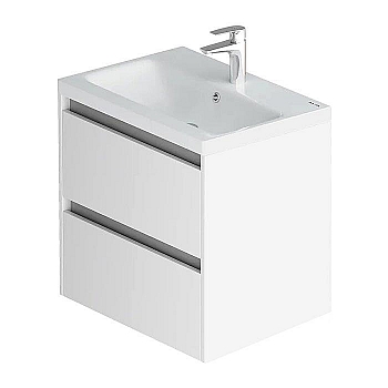 Тумба с умывальником AM.PM Pulse M91-FHX0602-WCC0602WG подвесная