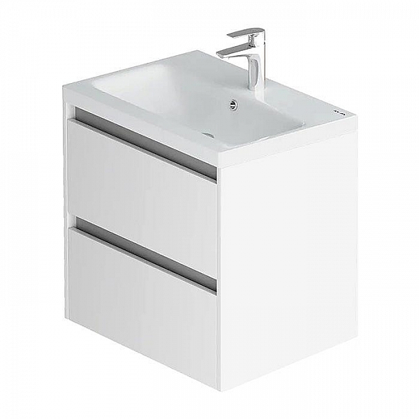 Тумба с умывальником AM.PM Pulse M91-FHX0602-WCC0602WG подвесная