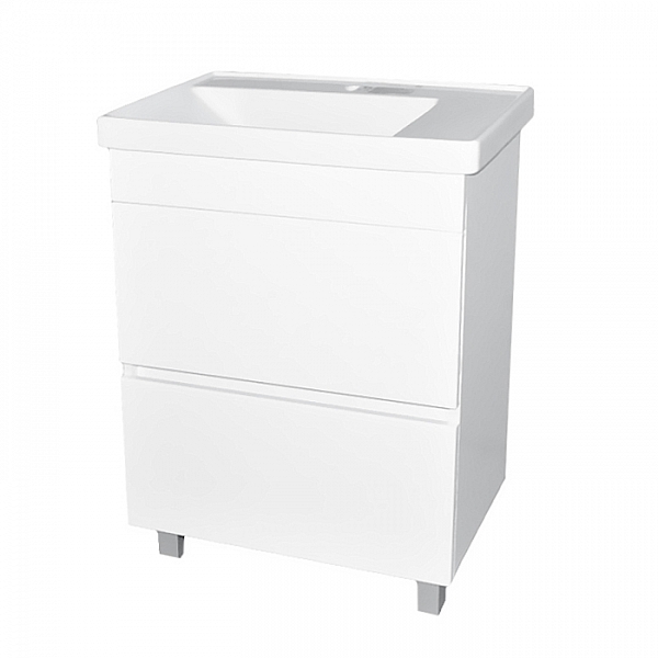 Тумба Бел-Гаммари Гамма Р24оФ8/2-У60 + умывальник Sanovit Кватро-8060