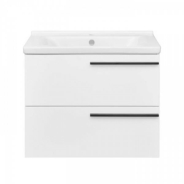 Тумба с умывальником Акватон Амели 80 1A2624K0AEE20 белый