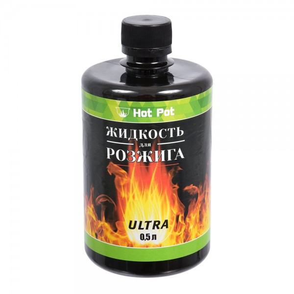 Жидкость для розжига Hot Pot Ultra 24 61380 углеводородная 0.5 л