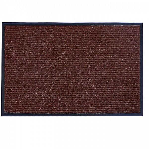 Коврик Kovroff Стандарт 20903 80*120 см влаговпитывающий ребристый коричневый
