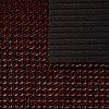 Коврик-дорожка Vortex Травка противоскользящий темно-коричневый 0.9 м