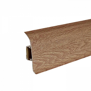 Плинтус напольный Ideal Классик К55 211 Дуб рустик 2200*55*22 мм